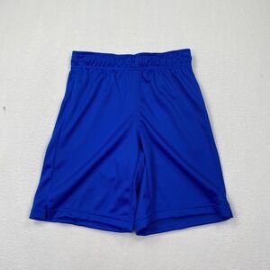 DSG Boys Youth Pocketless Shorts Size Large Blue Athletic Fit Athletic